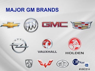 MAJOR GM BRANDS 
#VMCS14  