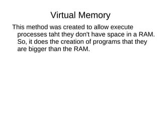 Virtual Memory ,[object Object]