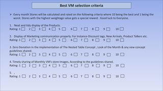 Retail Vm Checklist.pdf Vm guidelines | PDF