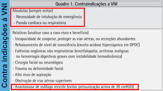 ContraindicaçõesáVNI
 