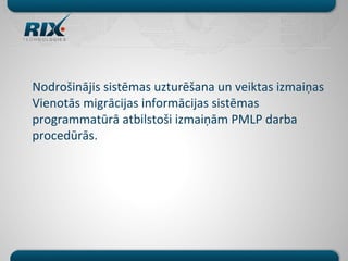 Vmis lv | PPT