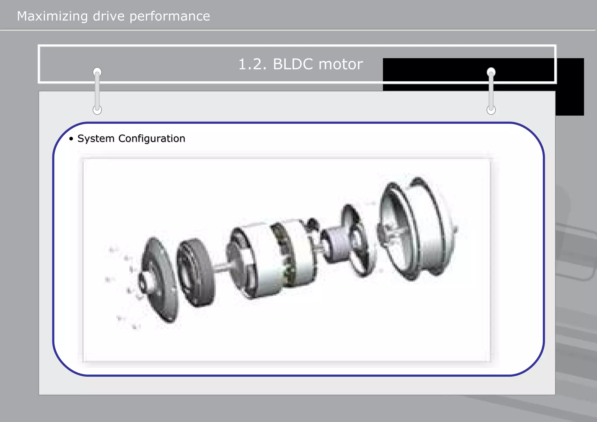 Maximizing drive performance   1.2. BLDC motor System Configuration 