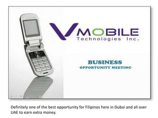Definitely one of the best opportunity for Filipinos here in Dubai and all over UAE to earn extra money. 