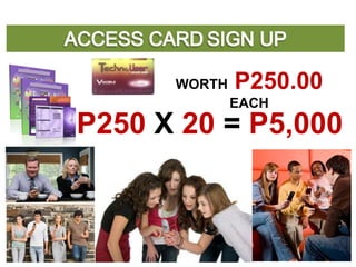 WORTH   P250.00
              EACH
P250 X 20 = P5,000
 