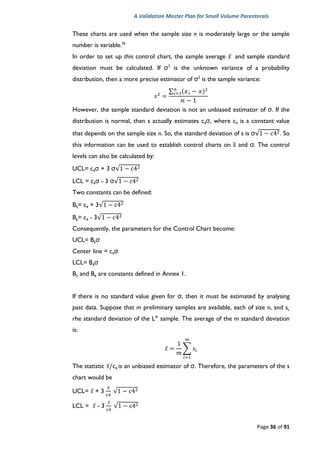 VALIDATION MASTER PLAN | PDF