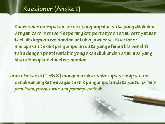 Teknik Pengumpulan Data Dan Teknik Analisis Data