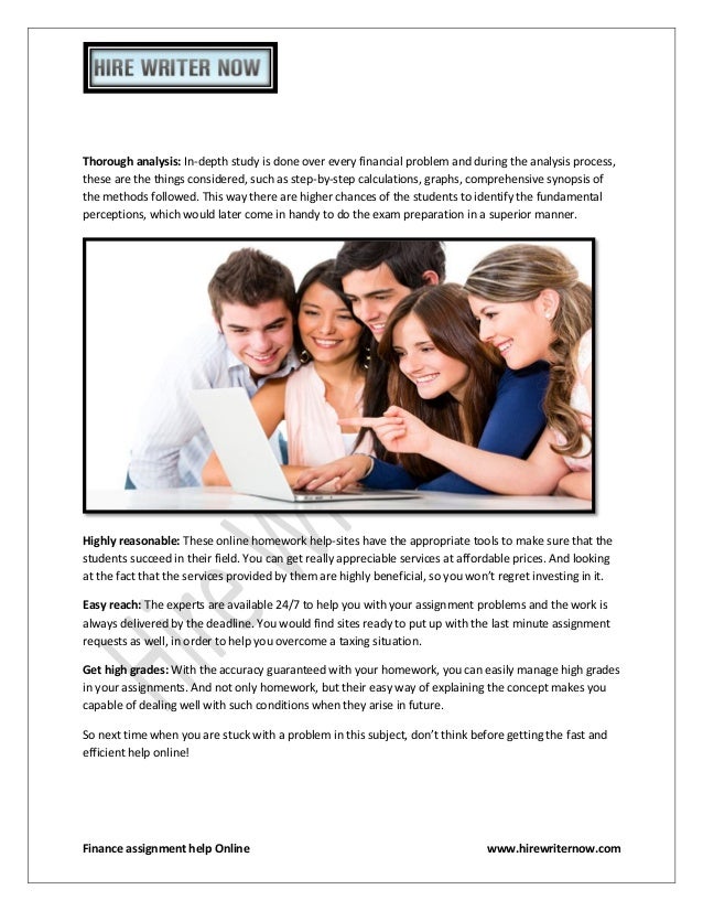 Finance Assignment Help: Finance Topics Writing Solution finance assignments help