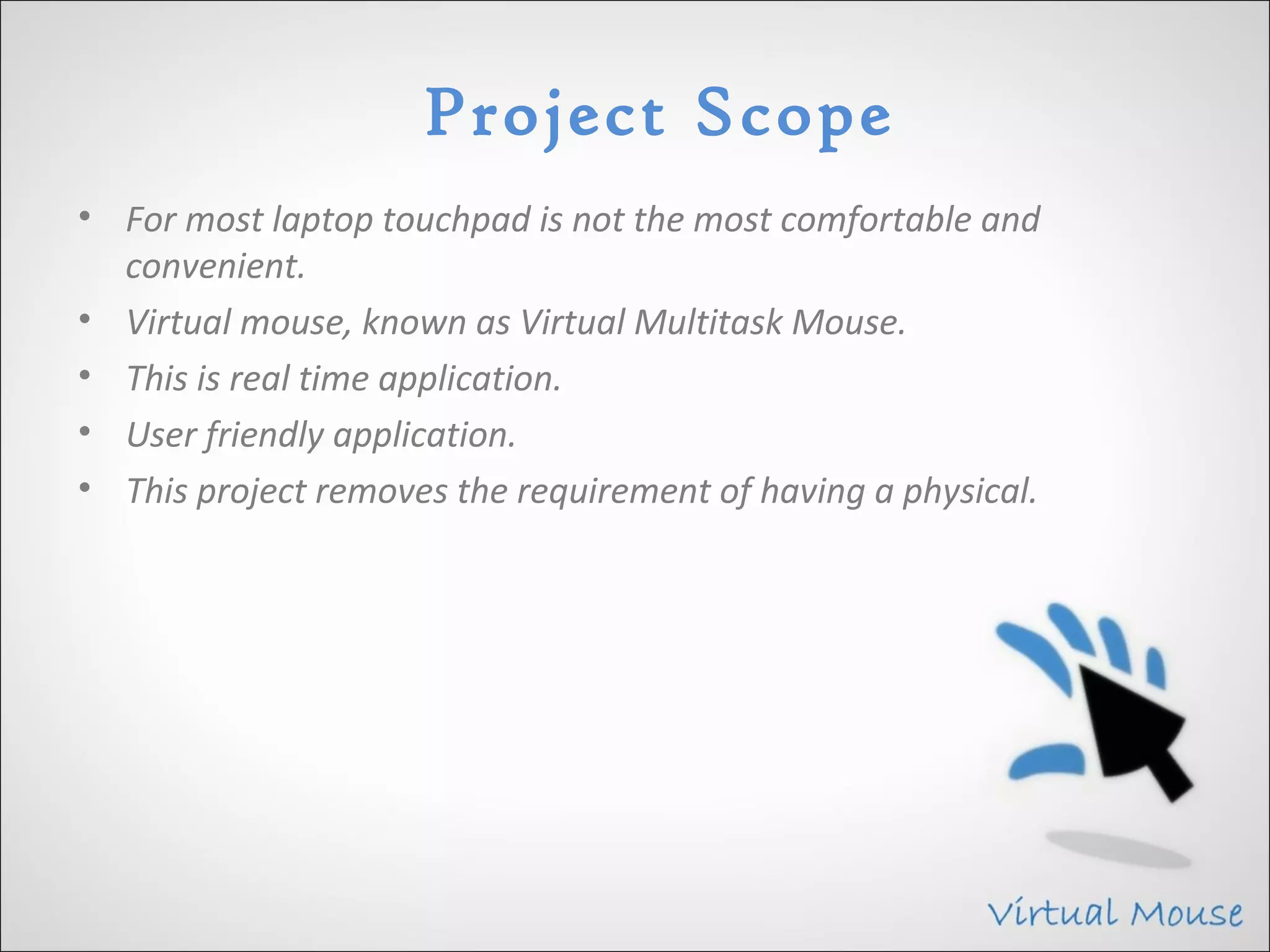 Virtual Mouse | PPT