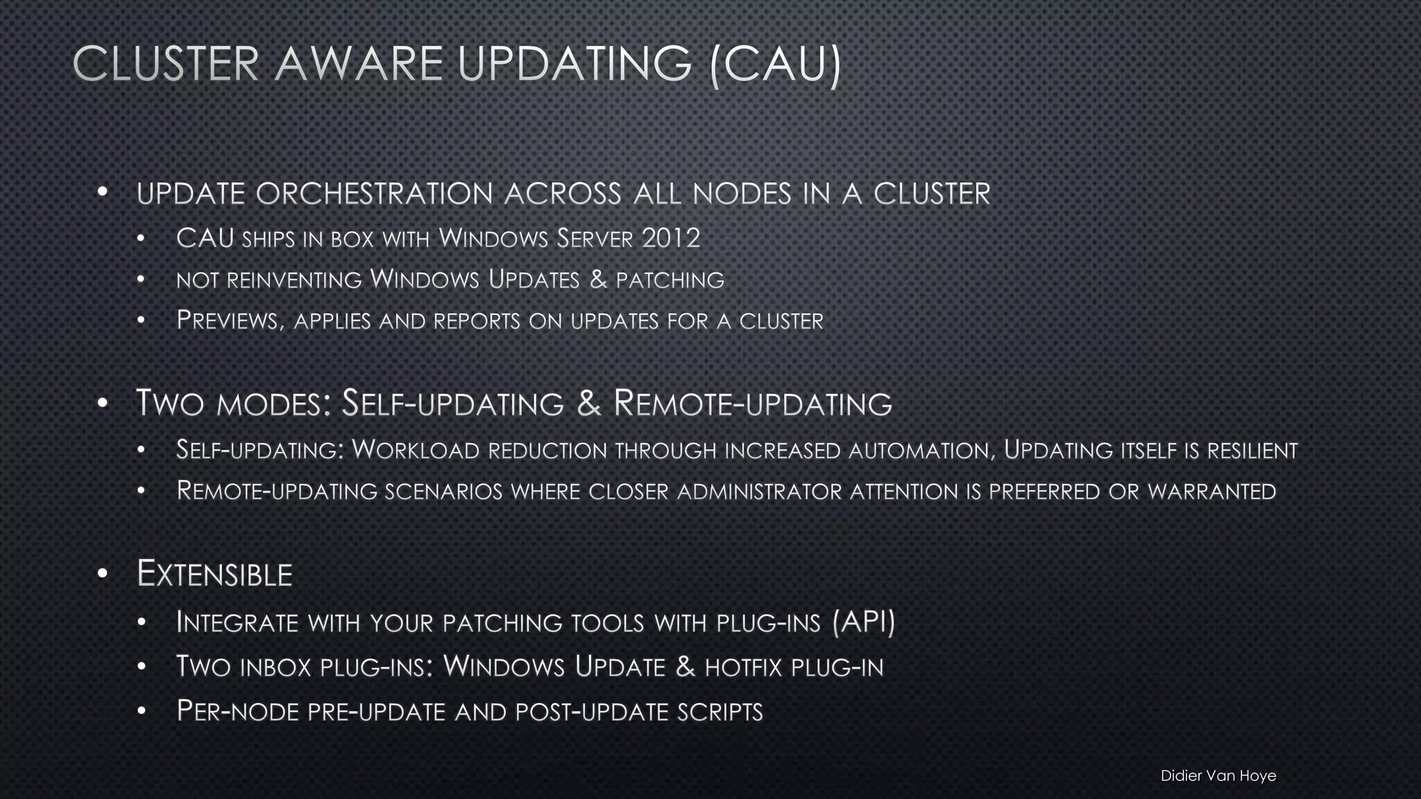 Didier Van Hoye
•
•
•
•
•
•
•
•
•
•
•
 