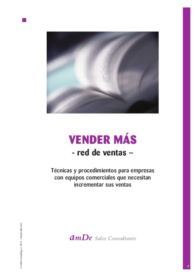 Vender Mas Red De Ventas
