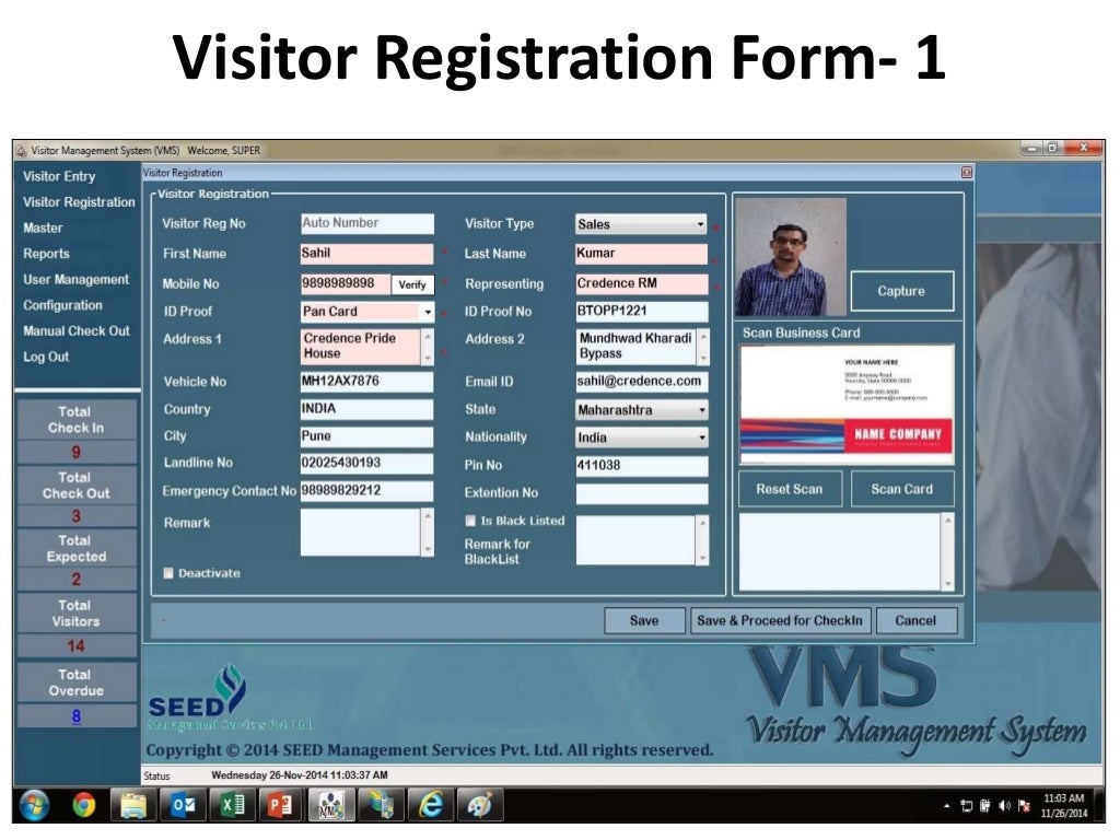 Visitor Management System