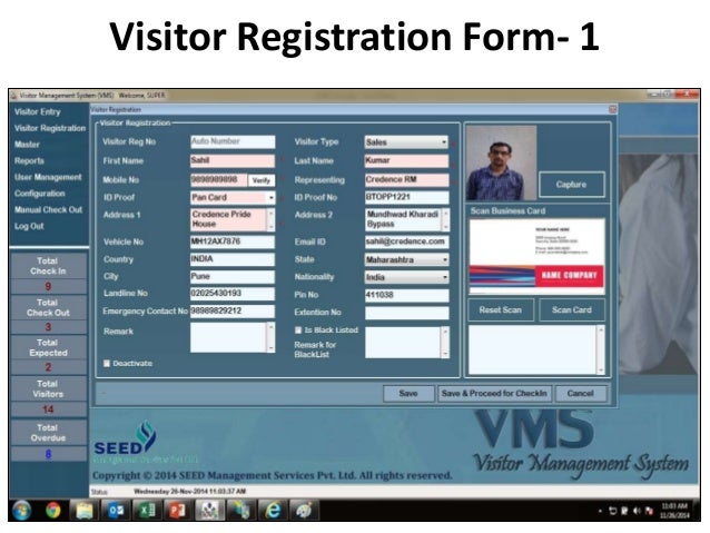 visitor management system