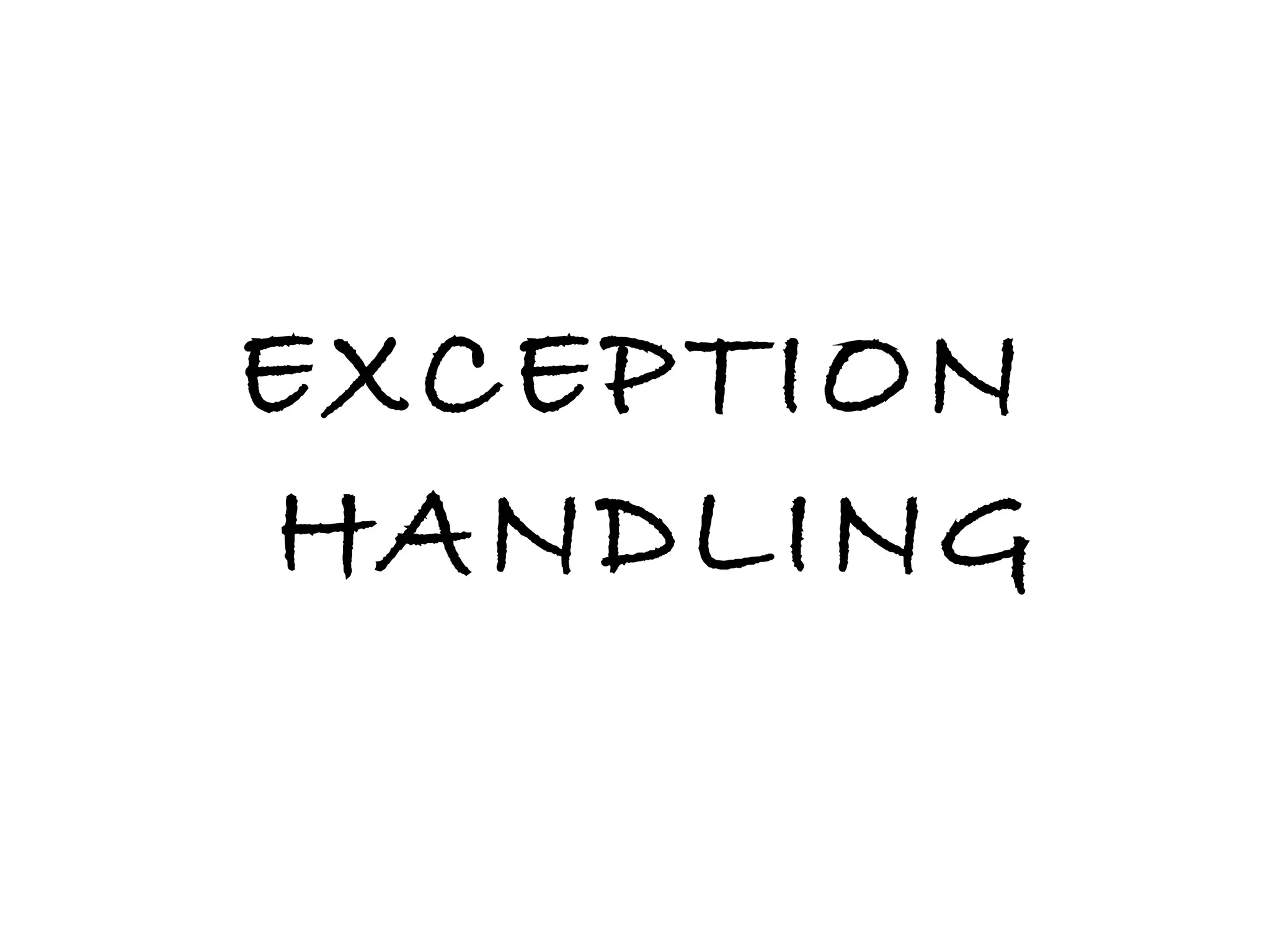 exception-ppt