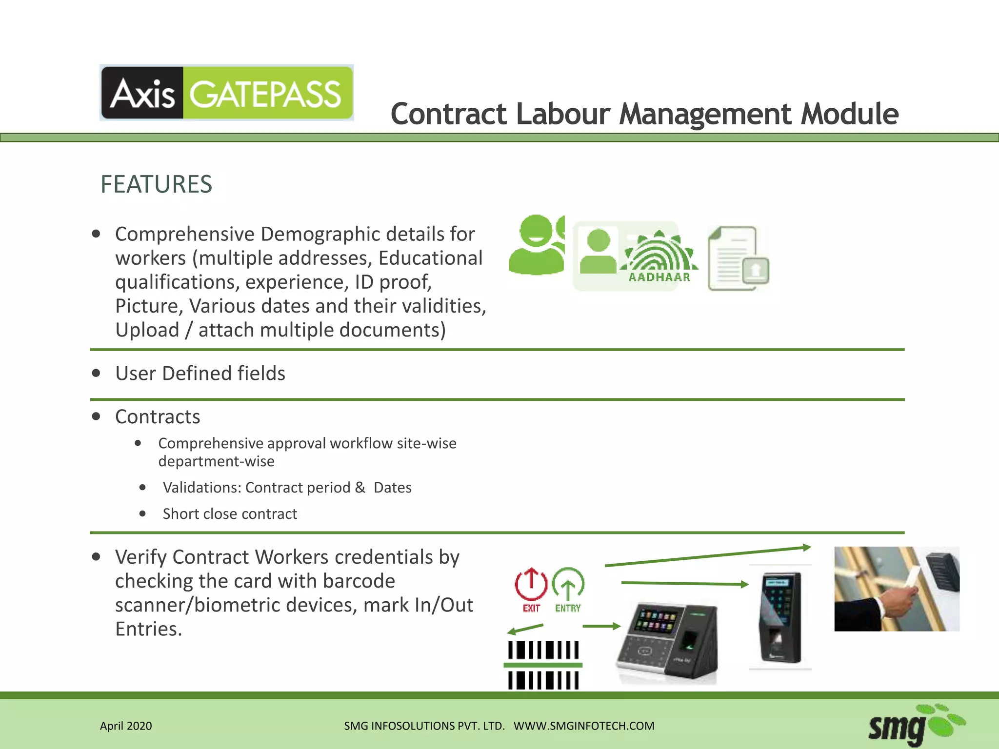 Computer aided Facility Management (CAFM) modules | PPTX