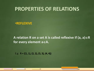Relations and Its Applications | PPTX