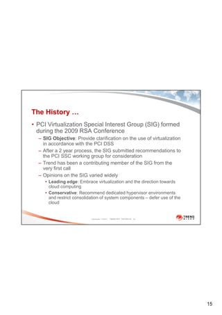 Trend Micro - Virtualization and Security Compliance | PDF