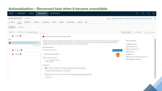 Automatization – Reconnect host when it became unavailable
 