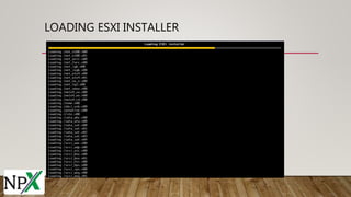 VMware ESXi 6.0 Installation Process | PPTX