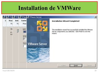 Installation de VMWare
Yonel GRUSSON 19
 