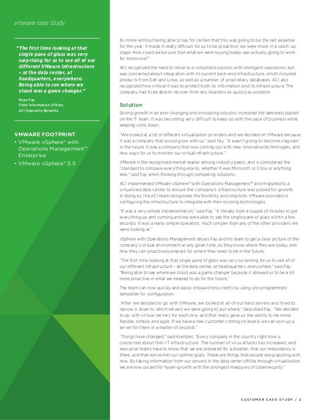 Vmware vsphere case study image