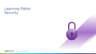 Confidential │ ©2023 VMware, Inc. 35
Learning Paths:
Security
 