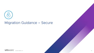 © 2023 VMware, Inc. 22
Migration Guidance – Secure
 