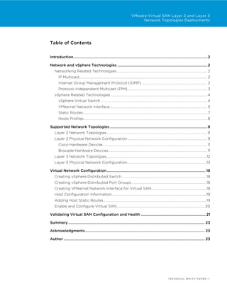 Vsphere Multicast Vmware vsan-layer2-and-layer3-network-topologies | PDF