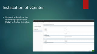 Vmware Data Center Virtualization ESXI and vCenter | PPTX