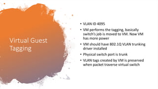 VMWare Networking Basic | PPTX
