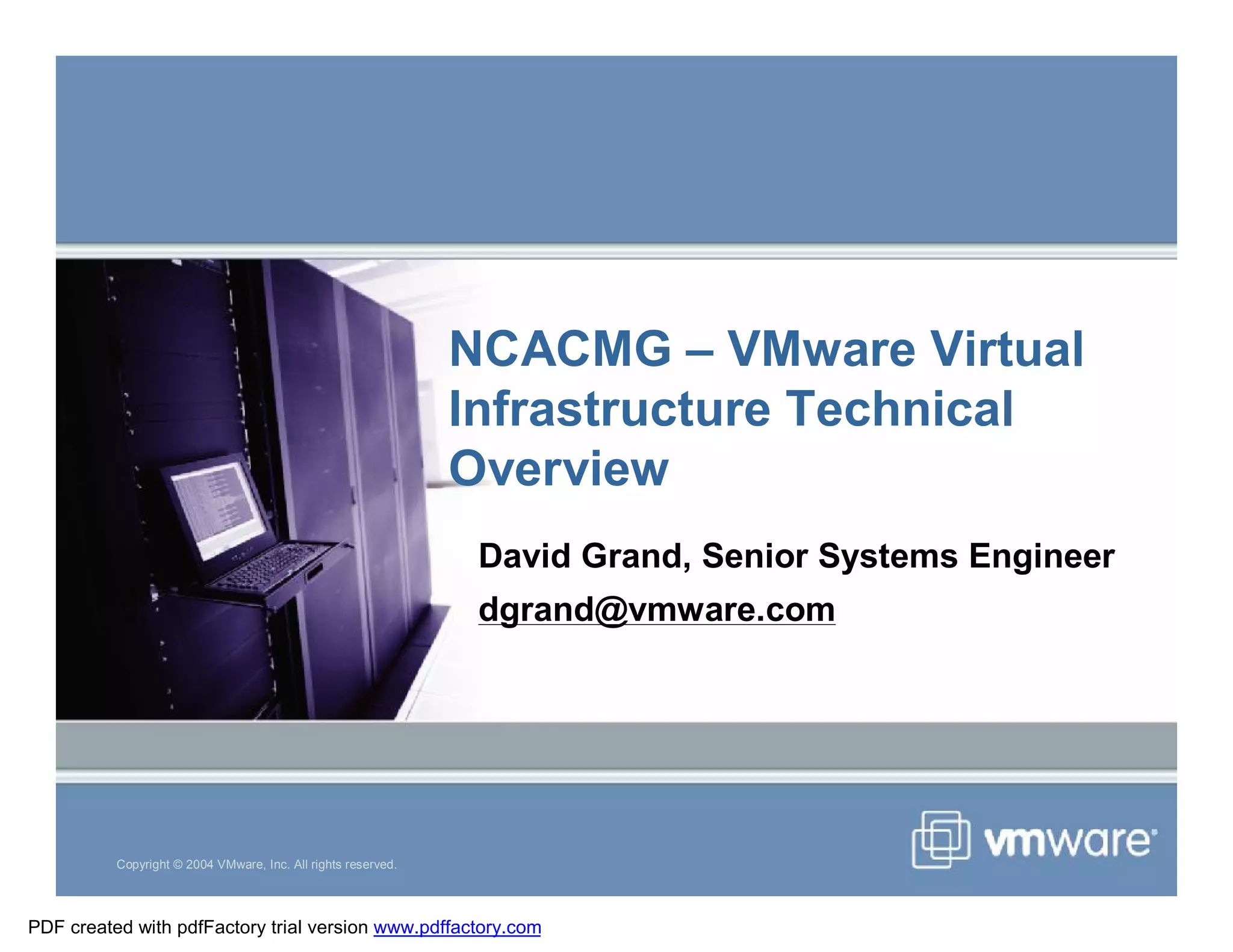 Vmware Overview