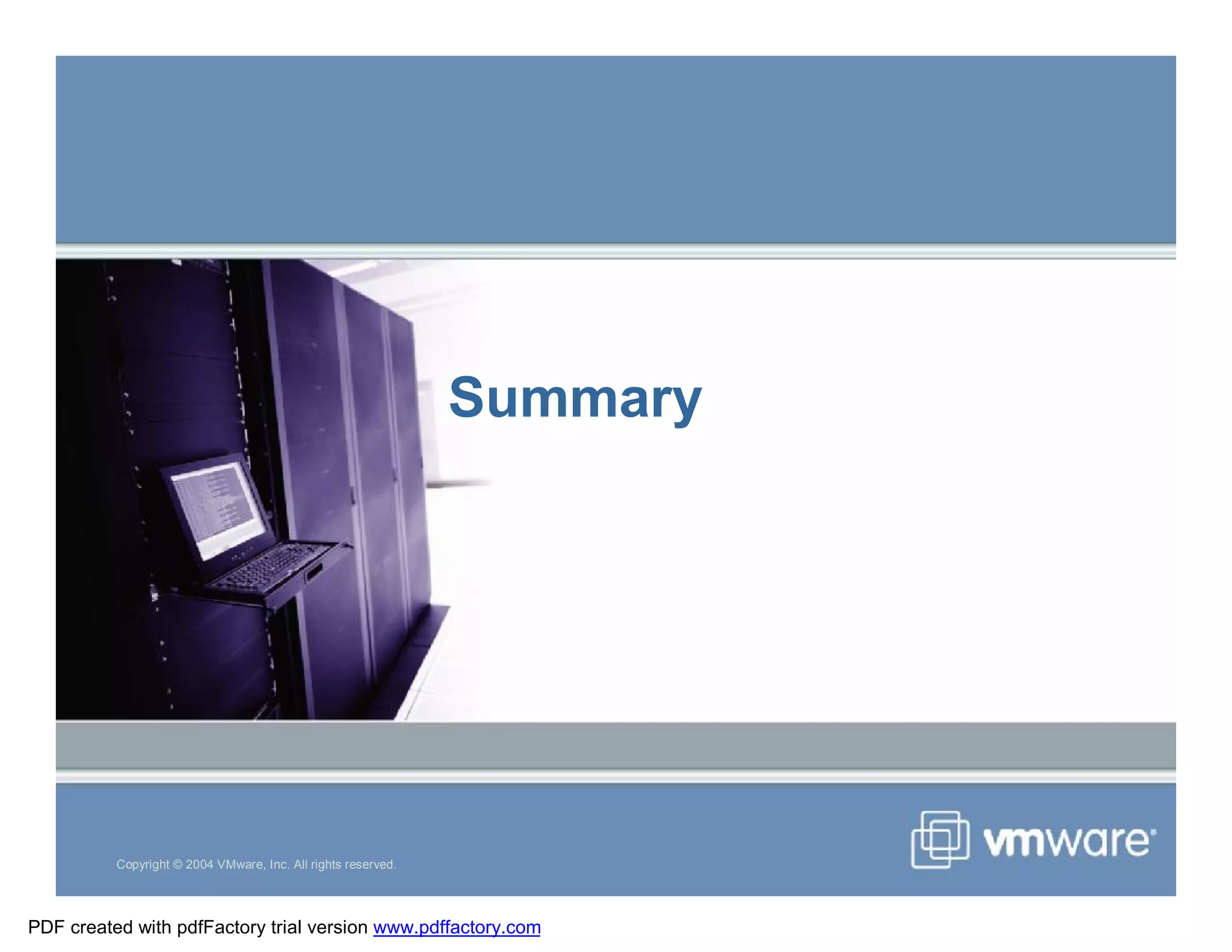 Vmware Overview