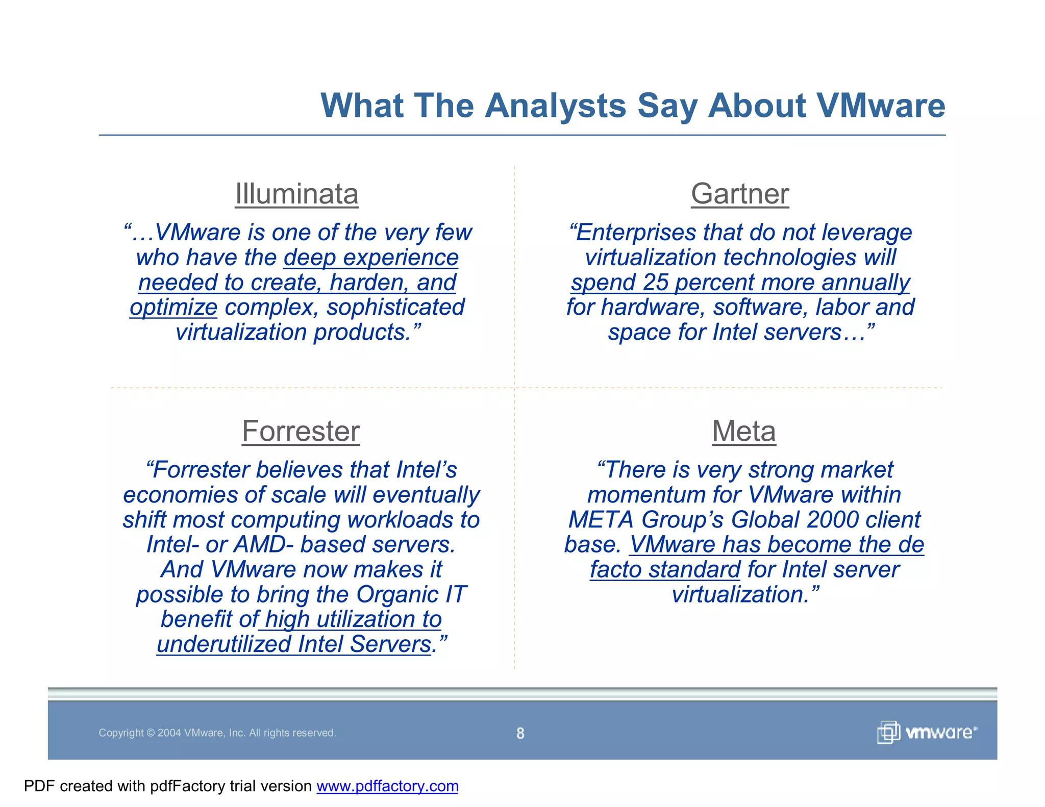 Vmware Overview