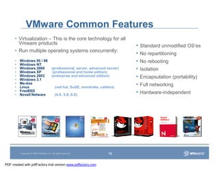 Vmware Overview