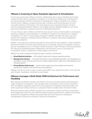 VMware Paravirtualization | PDF