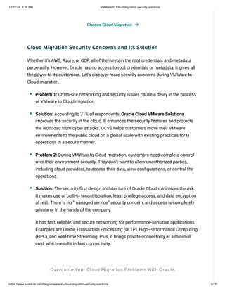 VMware to Cloud Migration - Security Solutions for a Seamless ...