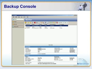 Backup Console 