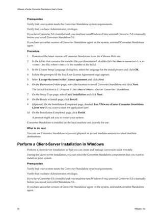 vmware vcenter converter standalone agent manual install