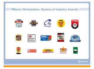 VMware Workstation: Dozens of Industry Awards
 