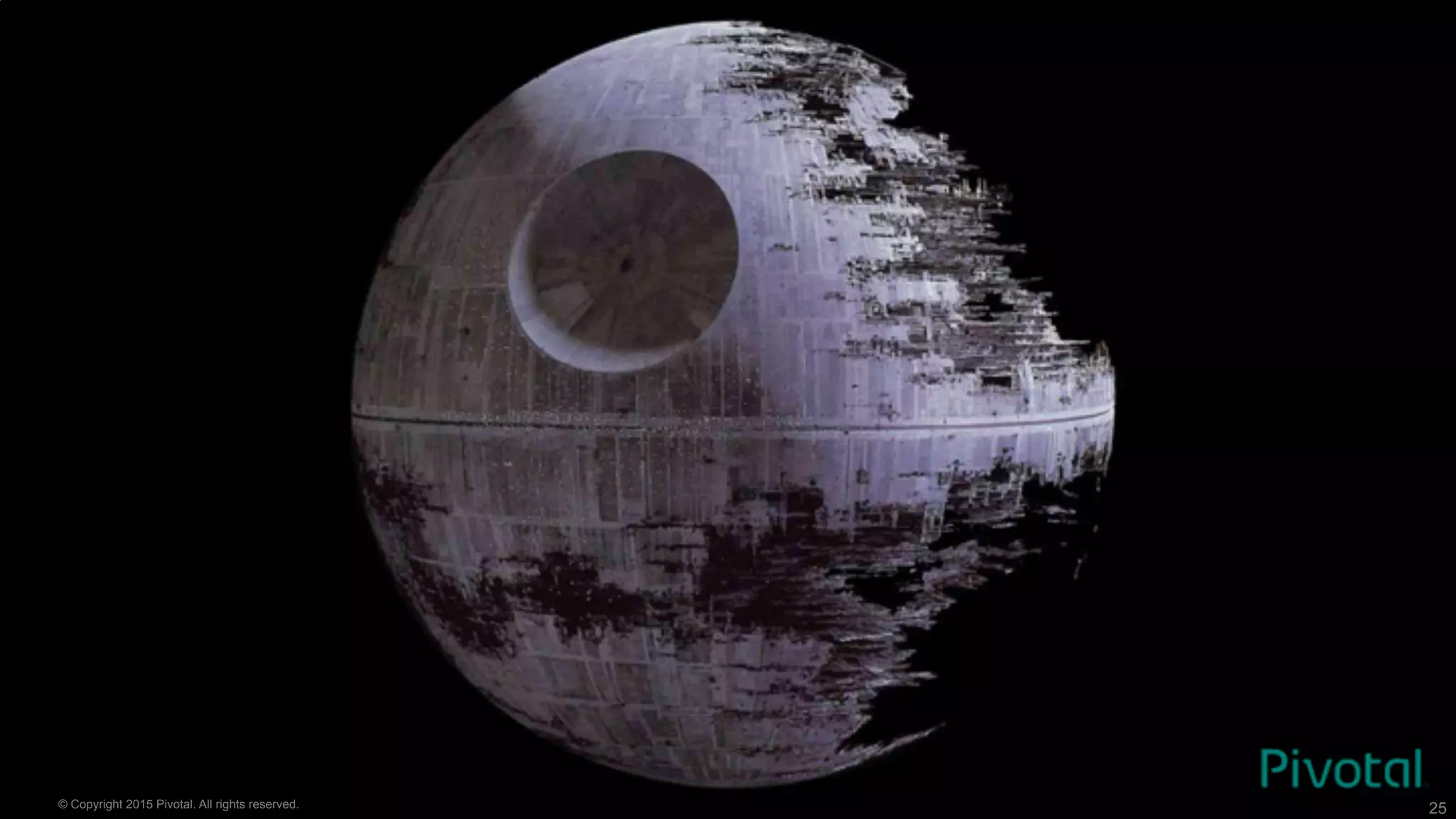 © Copyright 2015 Pivotal. All rights reserved. 25
 