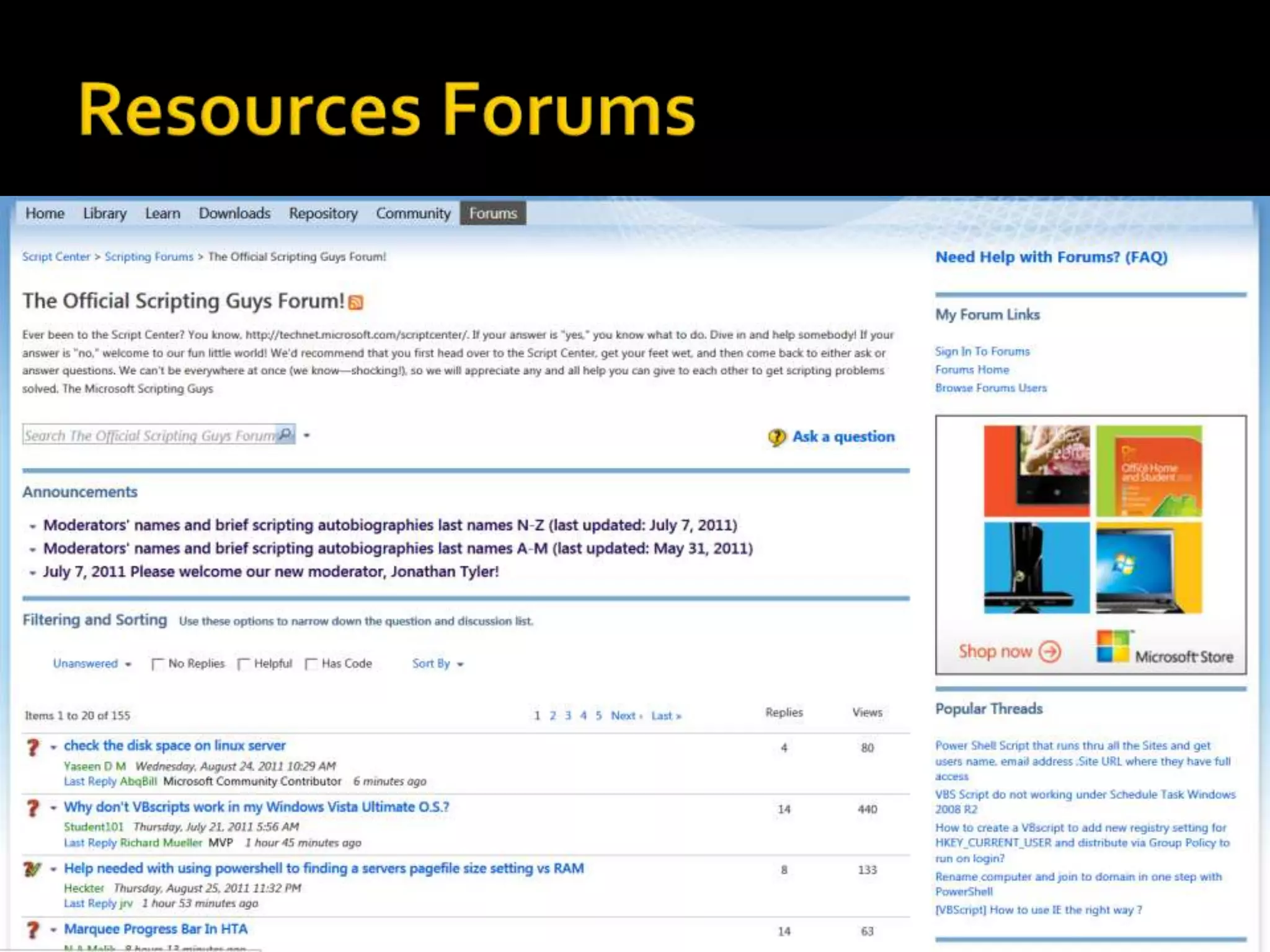 Add datastore to hosts