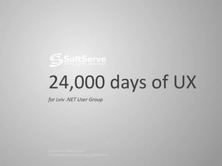 24000 Days Of UX