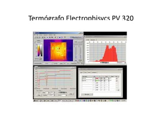 Termógrafo Electrophisycs PV 320
 