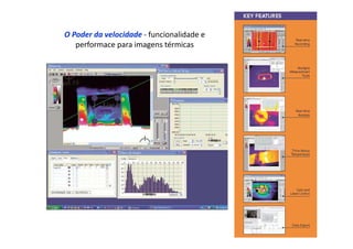 O Poder da velocidade - funcionalidade e
performace para imagens térmicas
 