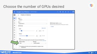 #NABShow
Choose the number of GPUs desired
 