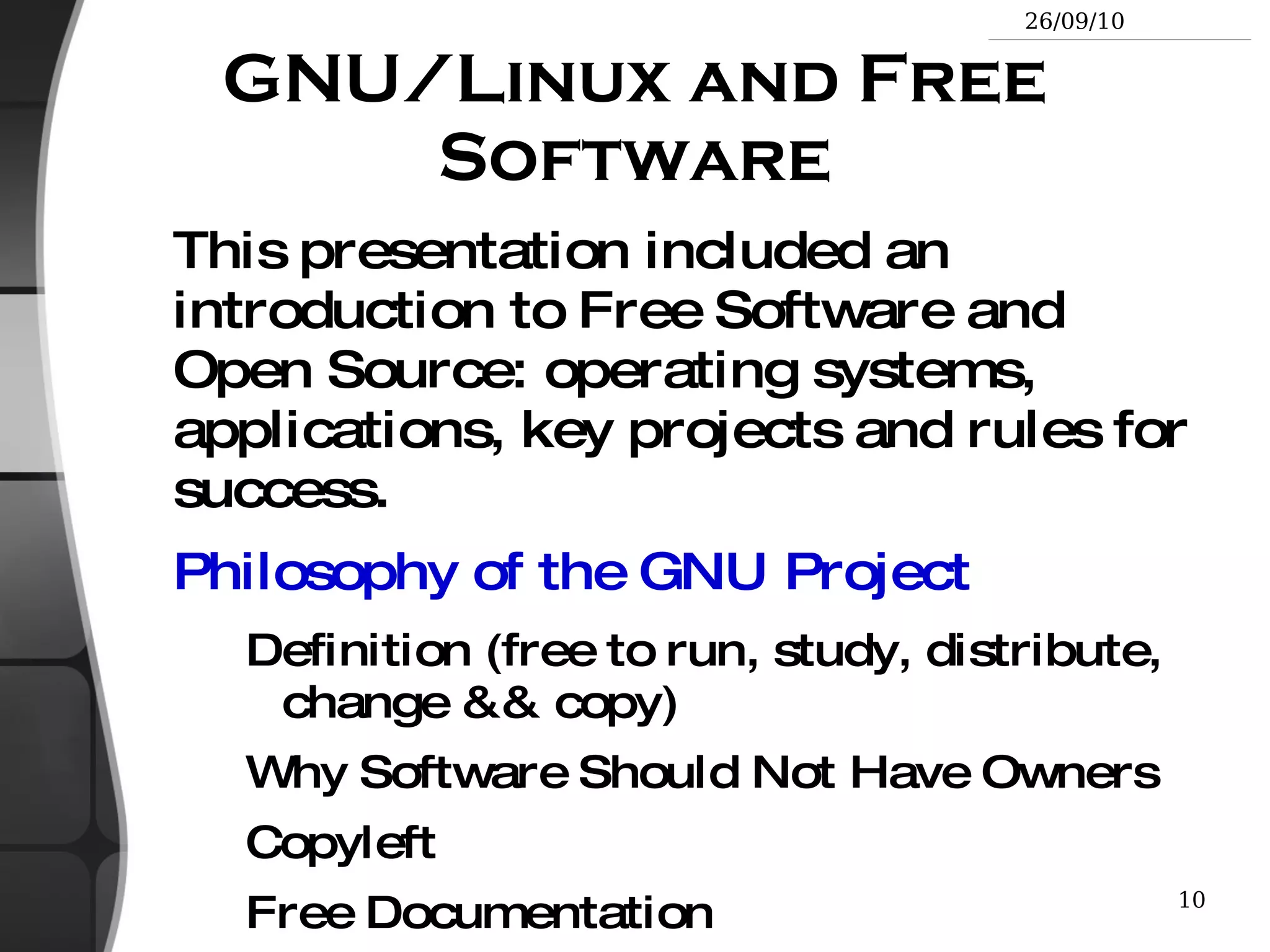 Displaying, scanning and sorting files 