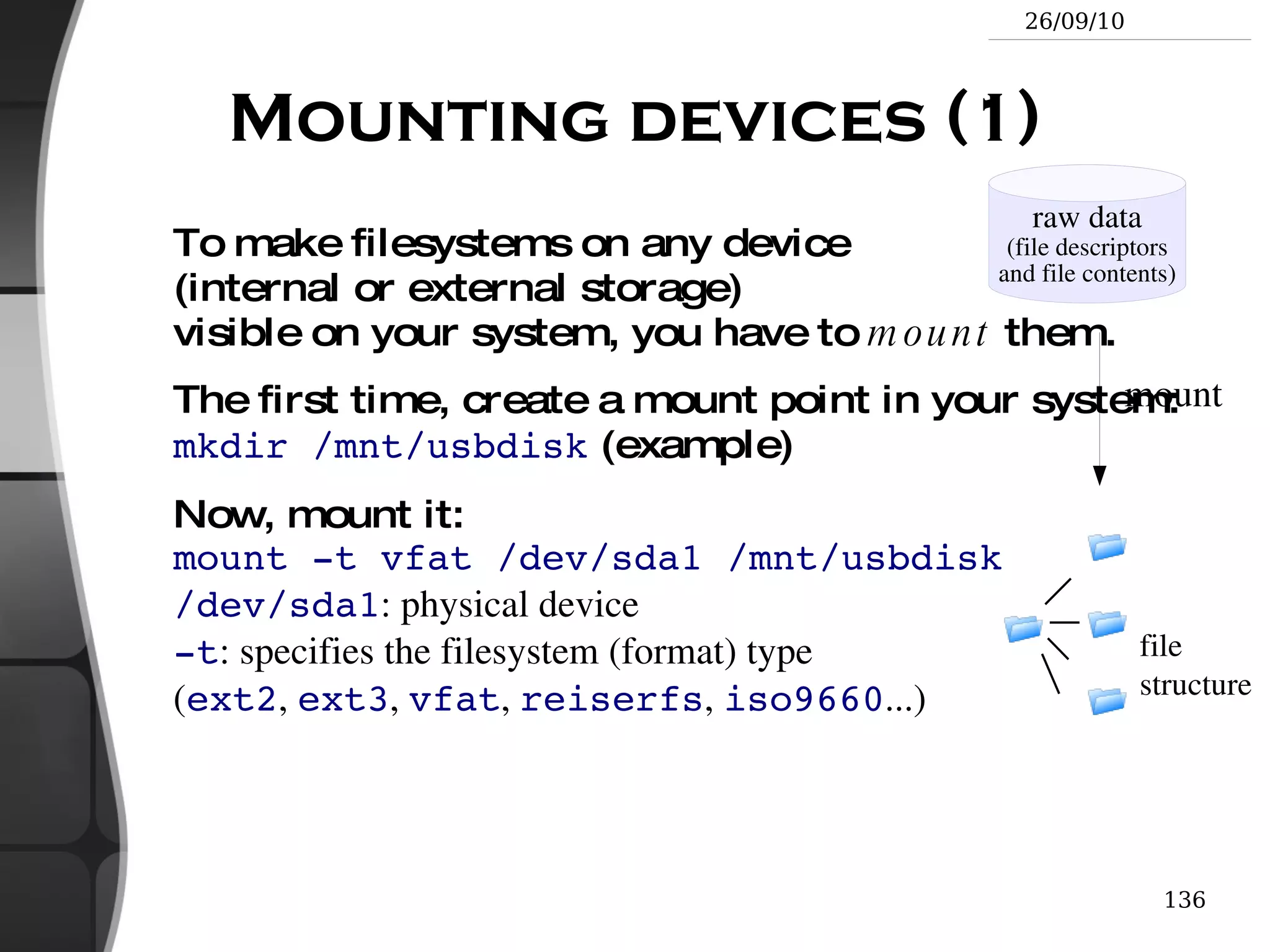 The contents are removed when there are no more files (hard links) to them. 
