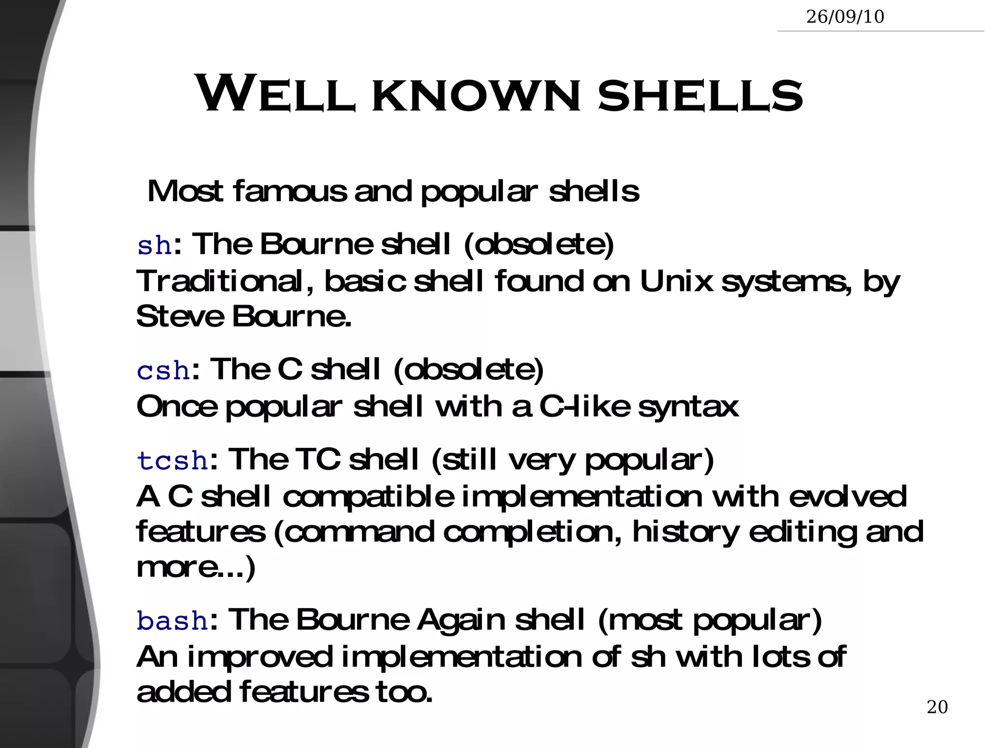 Environment variables 
