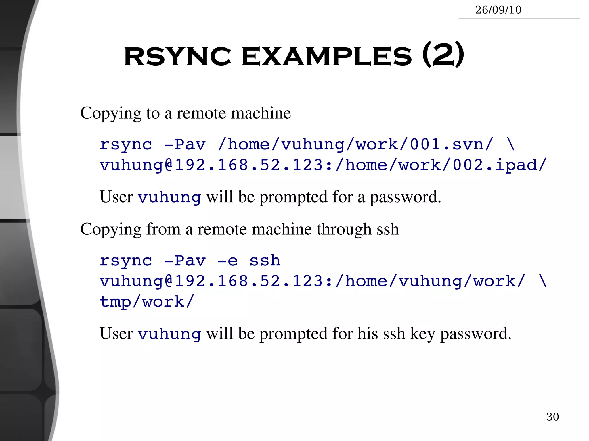 Setting up networking 