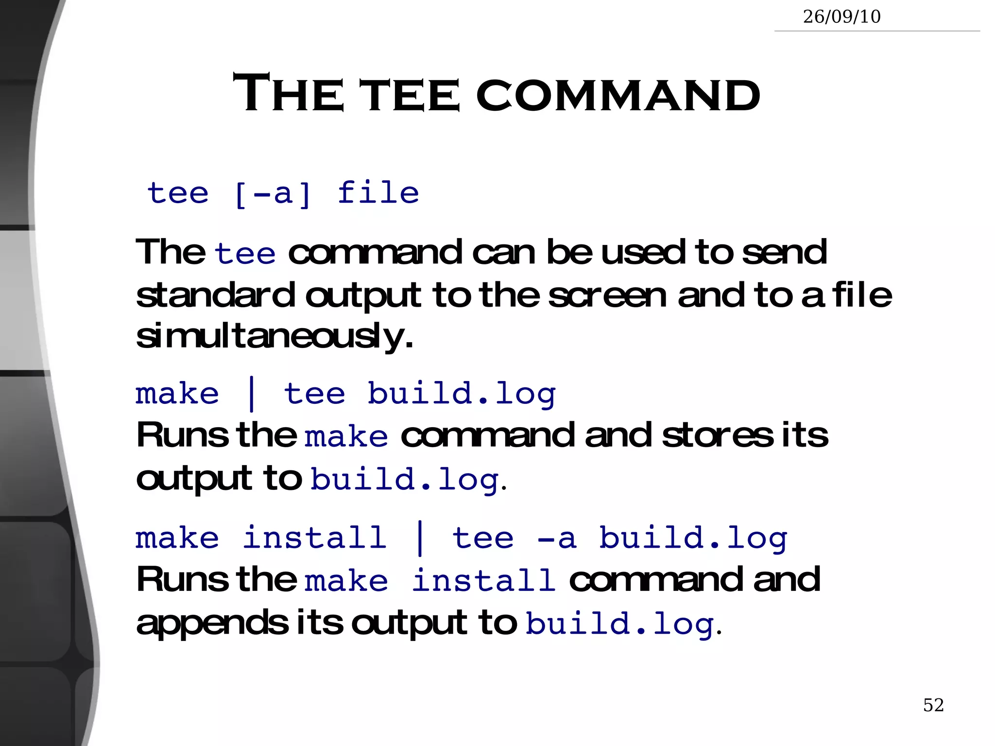 Can contain any character (including whitespace, except  / ). File types stored in the file (“magic numbers”). File name extensions not needed and not interpreted. Just used for user convenience. 
