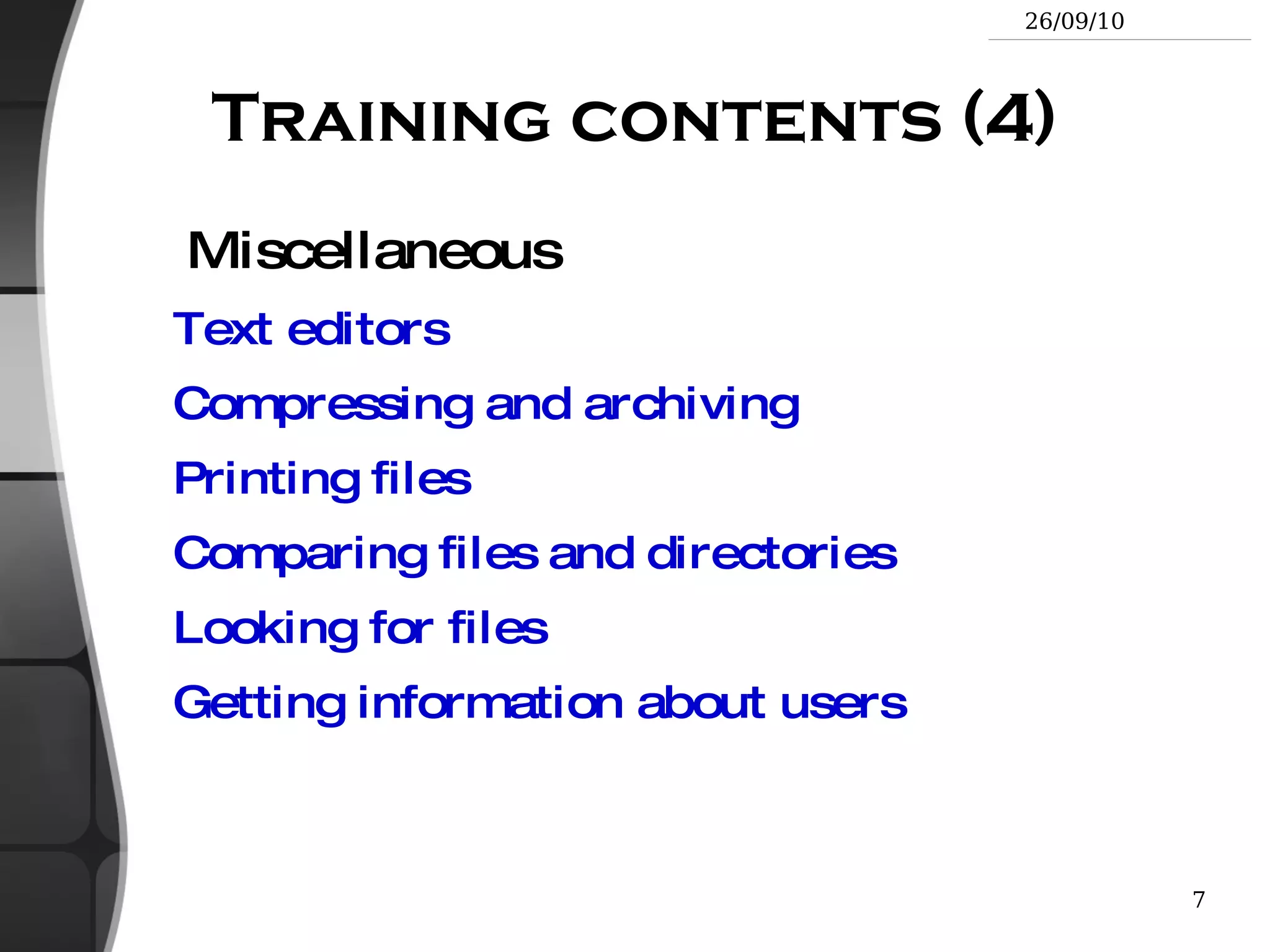 GNU / Linux filesystem structure 